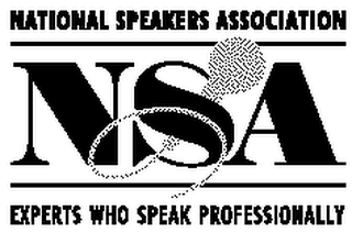 NATIONAL SPEAKERS ASSOCIATION NSA EXPERTS WHO SPEAK PROFESSIONALLY