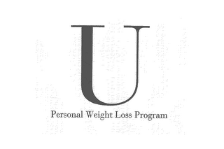 U PERSONAL WEIGHT LOSS PROGRAM