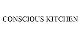 CONSCIOUS KITCHEN