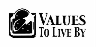 VALUES TO LIVE BY