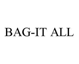 BAG-IT ALL