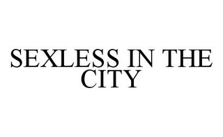 SEXLESS IN THE CITY