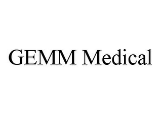 GEMM MEDICAL