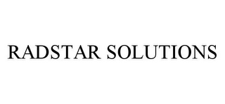 RADSTAR SOLUTIONS