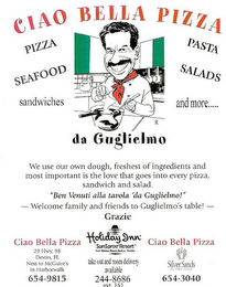 CIAO BELLA PIZZA DA GUGLIELMO