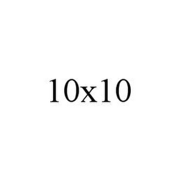 10X10