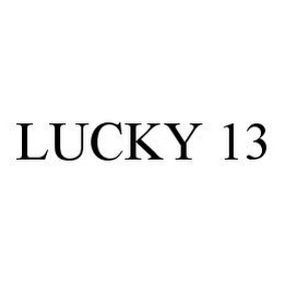 LUCKY 13