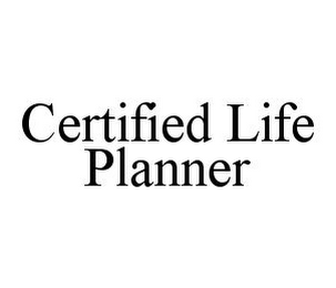 CERTIFIED LIFE PLANNER