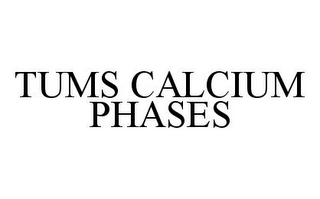 TUMS CALCIUM PHASES