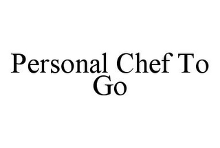 PERSONAL CHEF TO GO