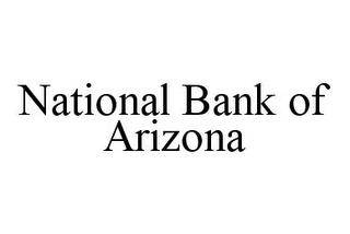 NATIONAL BANK OF ARIZONA