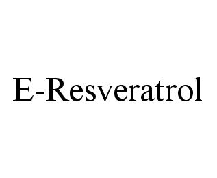 E-RESVERATROL