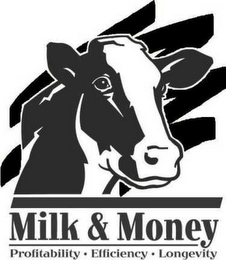 MILK & MONEY PROFITABILITY EFFICIENCY LONGEVITY