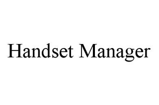 HANDSET MANAGER