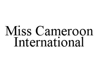 MISS CAMEROON INTERNATIONAL