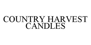 COUNTRY HARVEST CANDLES