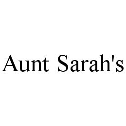 AUNT SARAH'S