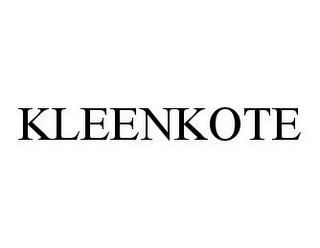 KLEENKOTE