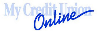 MY CREDIT UNION ONLINE