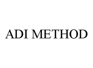 ADI METHOD