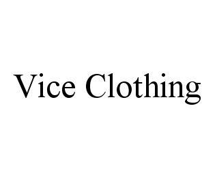 VICE CLOTHING