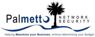 PALMETTO NETWORK SECURITY HELPING MAXIMIZE YOUR BUSINESS, WITHOUT MAXIMIZING YOUR BUDGET