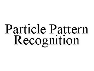 PARTICLE PATTERN RECOGNITION