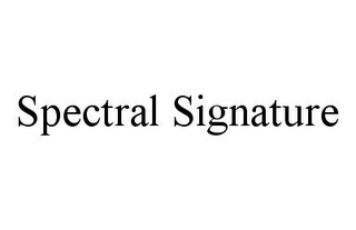 SPECTRAL SIGNATURE