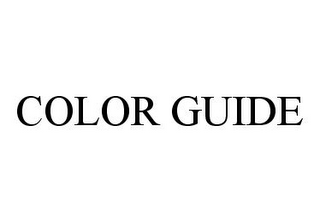 COLOR GUIDE