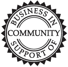 BUSINESS IN SUPPORT OF COMMUNITY