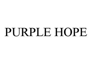 PURPLE HOPE