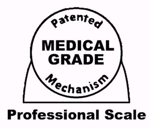 MEDICAL GRADE PATENTED MECHANISM PROFESSIONAL SCALE