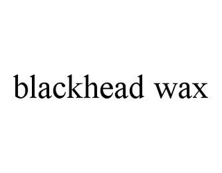 BLACKHEAD WAX