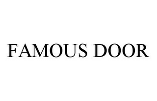 FAMOUS DOOR