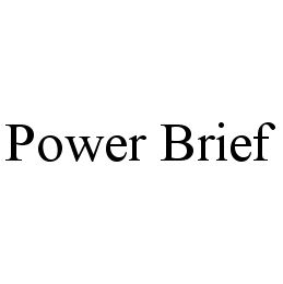 POWER BRIEF