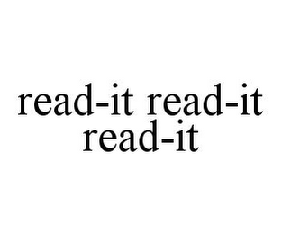 READ-IT READ-IT READ-IT