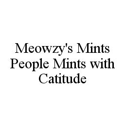 MEOWZY'S MINTS PEOPLE MINTS WITH CATITUDE