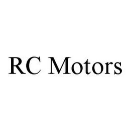 RC MOTORS