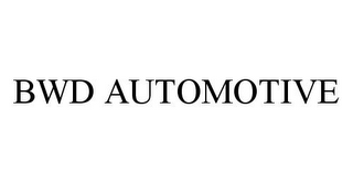 BWD AUTOMOTIVE