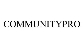 COMMUNITYPRO