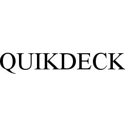 QUIKDECK