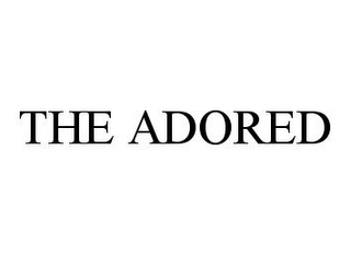 THE ADORED