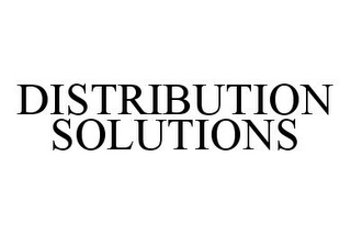 DISTRIBUTION SOLUTIONS