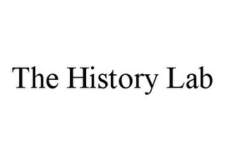 THE HISTORY LAB