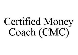 CERTIFIED MONEY COACH (CMC)