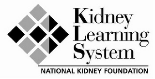 KIDNEY LEARNING SYSTEM NATIONAL KIDNEY FOUNDATION