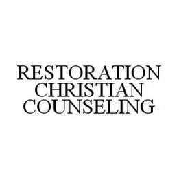 RESTORATION CHRISTIAN COUNSELING