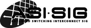 ASI · SIG ADVANCED SWITCHING INTERCONNECT SIG