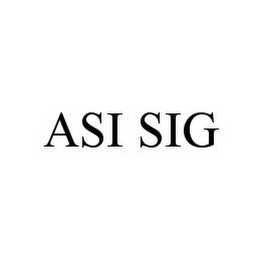 ASI SIG