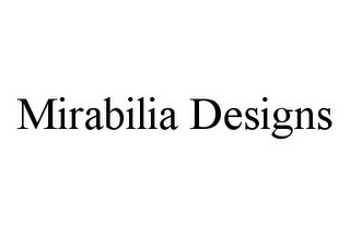 MIRABILIA DESIGNS